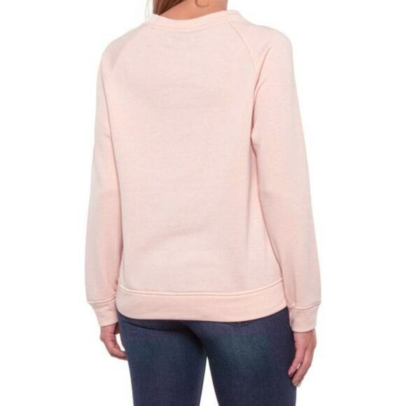 NWT Rae Dunn Women's Wander Print Casual Top Fleece Lined Sweatshirt - Picture 3 of 7